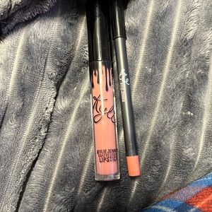 Kylie lipstick and liner duo